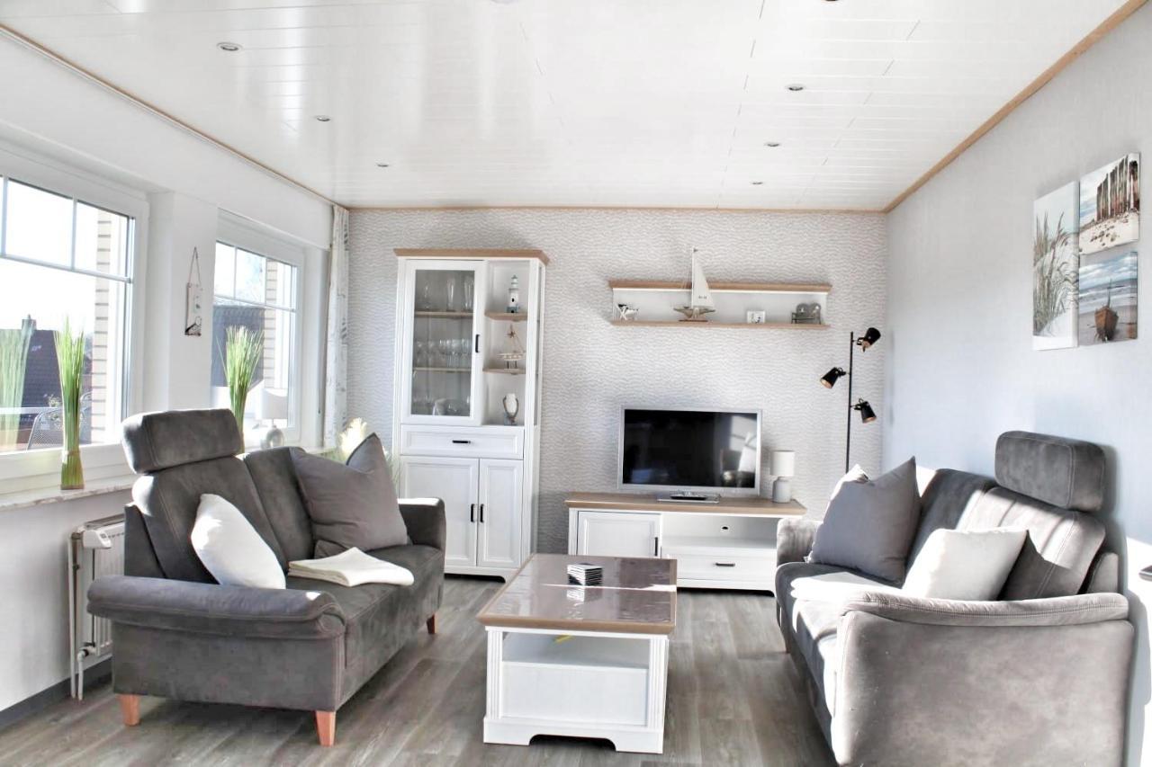Nordsee Anker Unsere Moderne 87 Qm Ferienwohnung Mit Zwei Schlafzimmer In Norden Ortsteil Ostermarsch Exterior foto